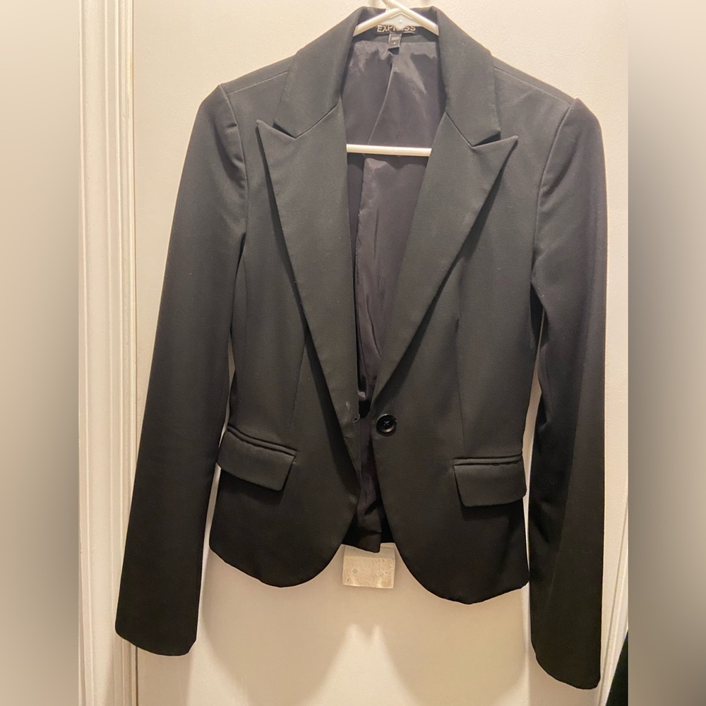 Express Black Blazer
